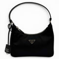Prada Re Edition Re-Nylon Triangle Logo Handbag Black Box with