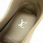Louis Vuitton LV Footprint High Derby Monogram Flower Tag Damier Suede Leather — view 9