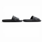 Louis Vuitton LV Waterfront Line Rubber Damier Slide Sandals Black 8 — view 4