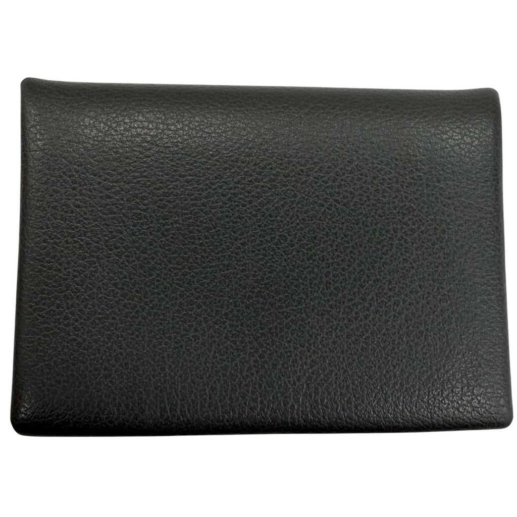 Hermes Calvi Duo Color Grimisty Silver Series Coin Case