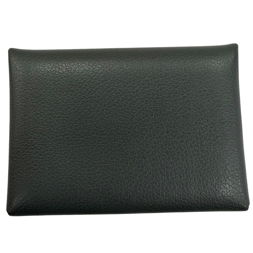 Hermes Calvi Duo Color Grimisty Silver Series Coin Case — view 3