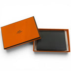 Hermes Calvi Duo Color Grimisty Silver Series Coin Case — view 2