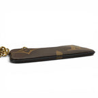 Louis Vuitton Monogram Giant Reverse Leather Pochette Trio Brown — view 4