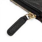 Chanel Caviar Leather CC Logo Quilted Classic Zip Fragment Case Compact Wallet — view 7