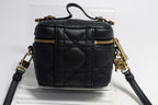 Dior Cannage Lambskin Shoulder Vanity Bag Handbag — view 2