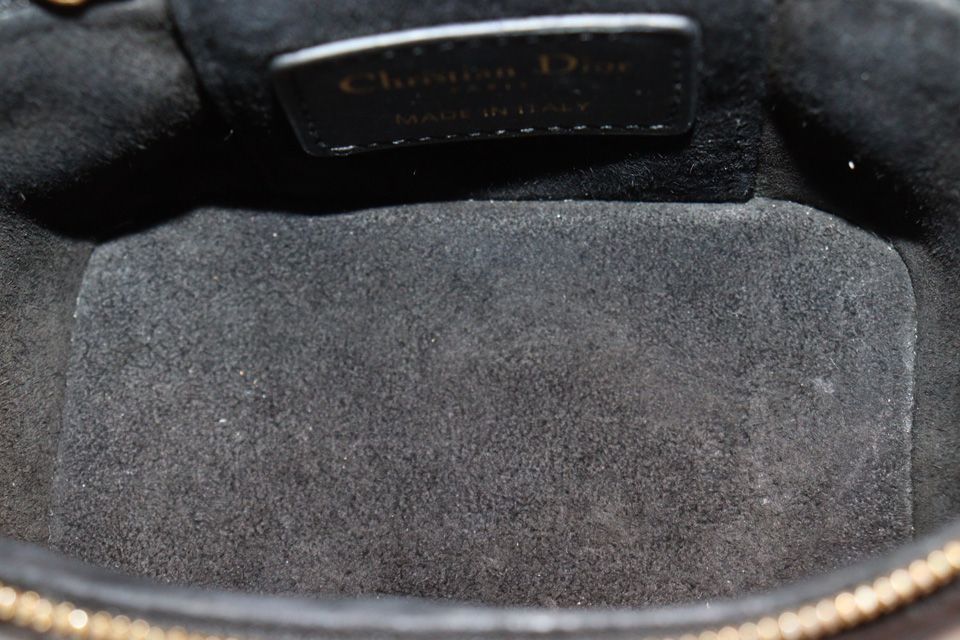 Dior Cannage Lambskin Shoulder Vanity Bag Handbag — view 6