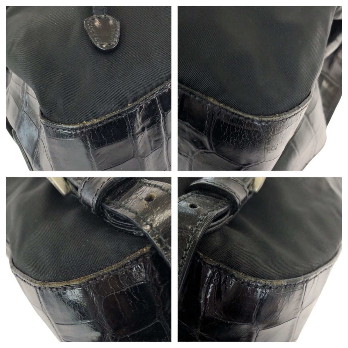 Prada Vintage Tessuto Backpack — view 3
