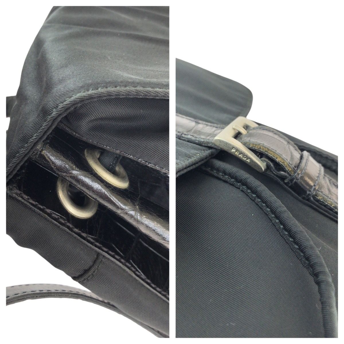 Prada Vintage Tessuto Backpack — view 6
