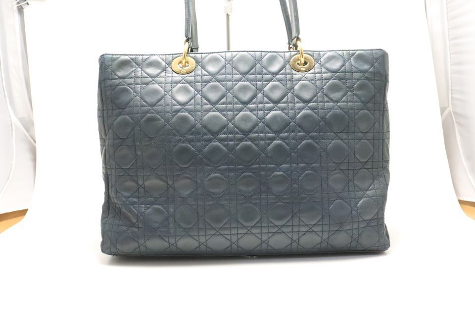 Dior Cannage Leather Tote — view 2