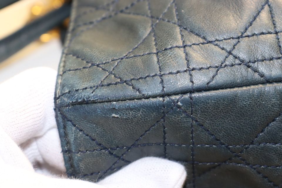 Dior Cannage Leather Tote — view 8