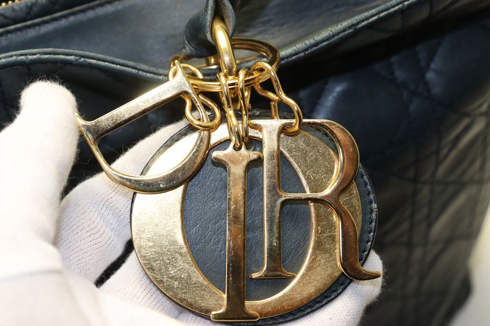 Dior Cannage Leather Tote — view 7