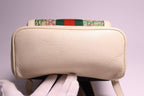 Gucci GG Supreme Flora Ophidia Small Leather Backpack — view 3