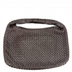 Bottega Veneta Handbag Intrecciato One Handle Leather Brown Gold — view 2