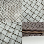 Bottega Veneta Handbag Intrecciato One Handle Leather Brown Gold — view 6