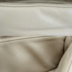 Loewe Shoulder Bag Puffer Goya Crossbody Anagram Leather Beige Gold — view 8