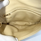 Loewe Shoulder Bag Puffer Goya Crossbody Anagram Leather Beige Gold — view 4