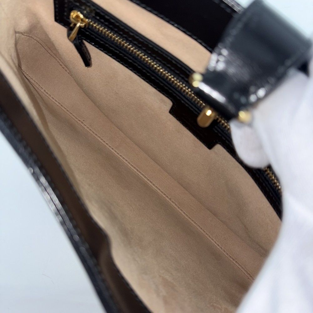 Gucci 2-Way Jackie Small Shoulder Bag ‎ Leather Black Gold — view 4