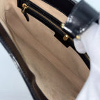 Gucci 2-Way Jackie Small Shoulder Bag ‎ Leather Black Gold — view 4