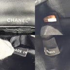 Chanel Handbag New Travel Line Chain Shoulder Choco Bar CC Logo Leather Nylon — view 5