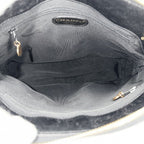 Chanel Handbag Chain Tote CC Logo Shoulder Caviar Leather Black Gold — view 4