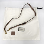 Gucci 2-Way GG Marmont Shoulder Bag Crossbody Leather Pink Beige Gold — view 8