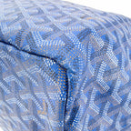 Goyard Tote Saint Louis GM Handbag Shoulder Leather Blue Silver — view 5