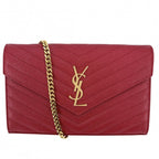 Saint Laurent Paris Chain Wallet Cassandra YSL Logo Shoulder Bag Crossbody