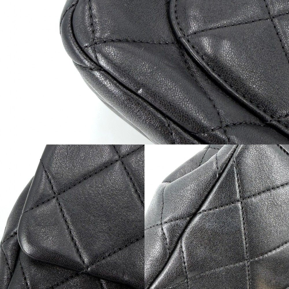 Chanel Shoulder Bag Mini Quilted Chain Turnlock Crossbody Mini Top Handle CC — view 9