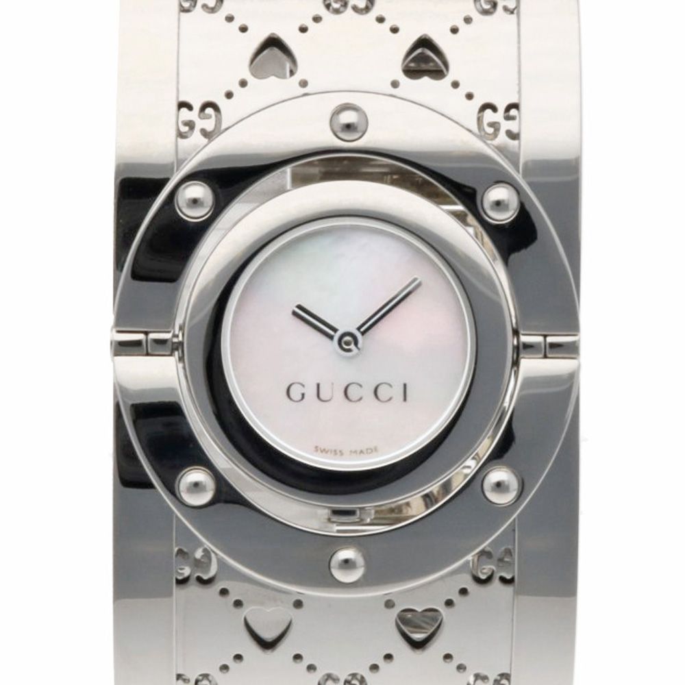 Gucci Toile Watch Stainless Steel 112 Quartz
