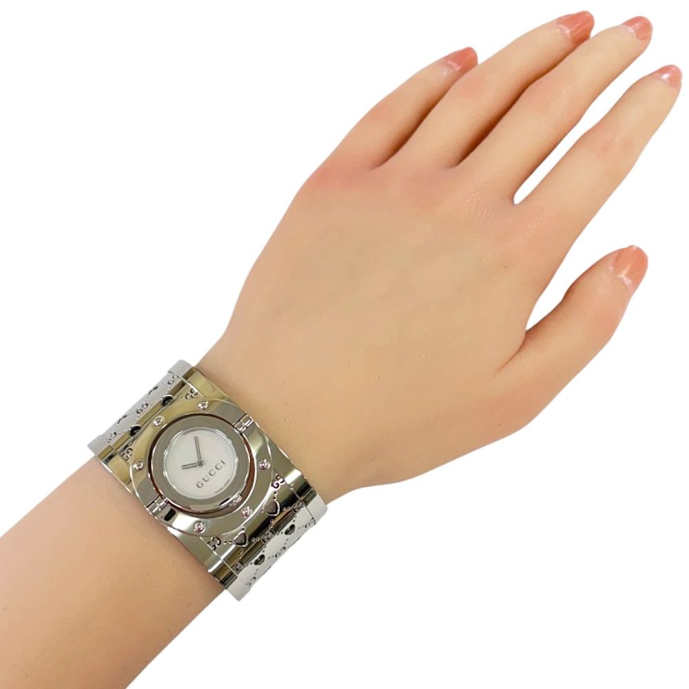 Gucci Toile Watch Stainless Steel 112 Quartz — view 2
