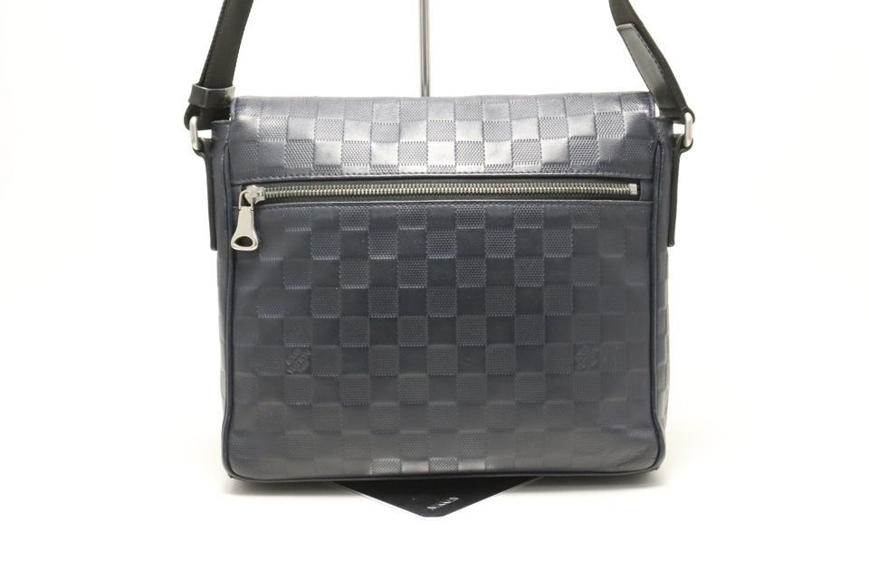 Louis Vuitton Damier Infini District PM Leather Shoulder — view 2