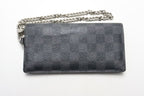 Louis Vuitton Damier Graphite Portefeuille Accordion Leather Wallet — view 2
