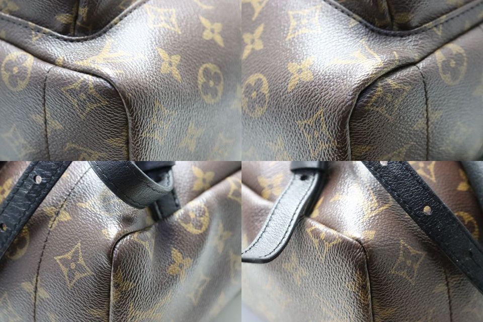 Louis Vuitton Monogram Palm Springs Leather Backpack — view 4