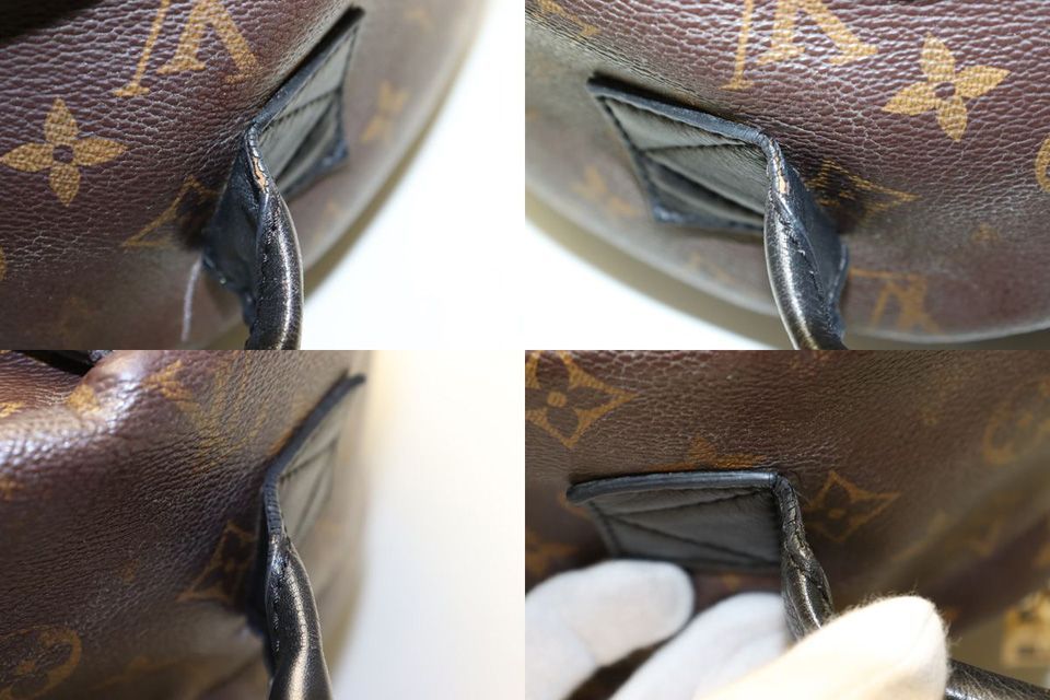 Louis Vuitton Monogram Palm Springs Leather Backpack — view 8