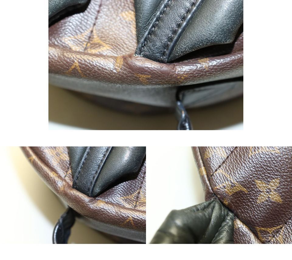 Louis Vuitton Monogram Palm Springs Leather Backpack — view 9