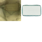 Gucci Light Blue White Gold GG Canvas Leather 002 Tote Shoulder — view 9
