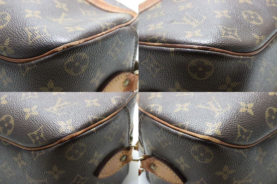 Louis Vuitton Monogram Canvas Leather Shoulder — view 4