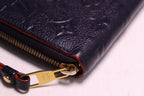 Louis Vuitton Monogram Empreinte Zippy Wallet Leather — view 4