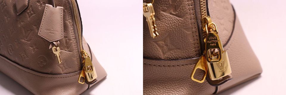 Louis Vuitton Monogram Empreinte Neo Alma PM Leather Handbag — view 7