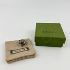 Gucci Interlocking Ring 925 Sterling Silver Vintage — view 2