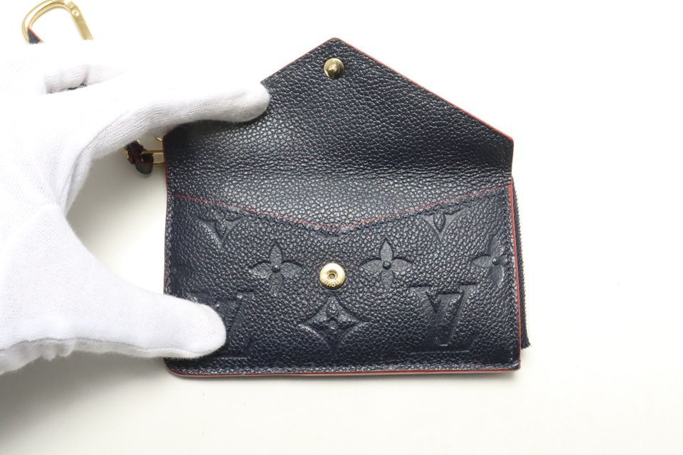 Louis Vuitton Monogram Empreinte Recto Verso Leather Coin Case — view 4