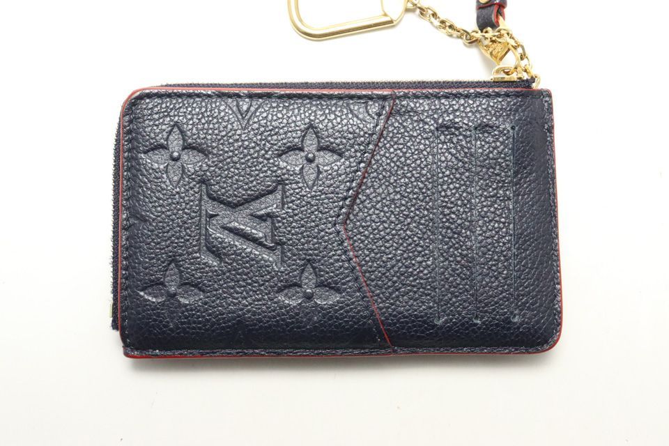 Louis Vuitton Monogram Empreinte Recto Verso Leather Coin Case — view 2