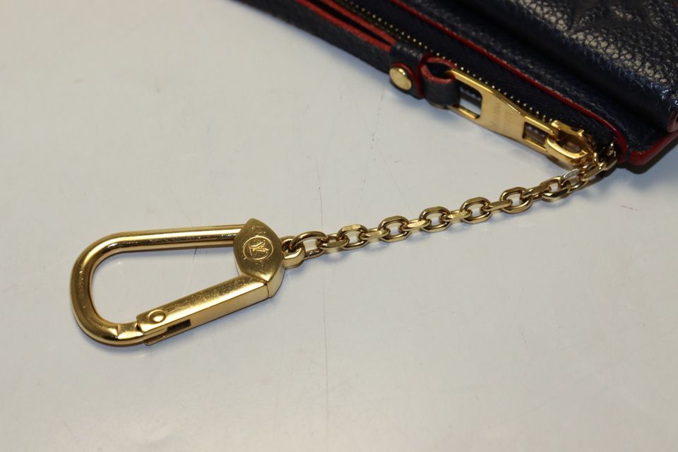 Louis Vuitton Monogram Empreinte Recto Verso Leather Coin Case — view 8