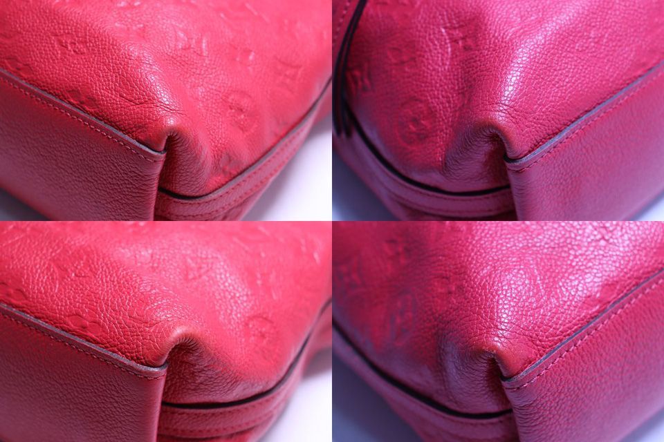 Louis Vuitton Monogram Empreinte Bastille MM Leather Shoulder — view 4