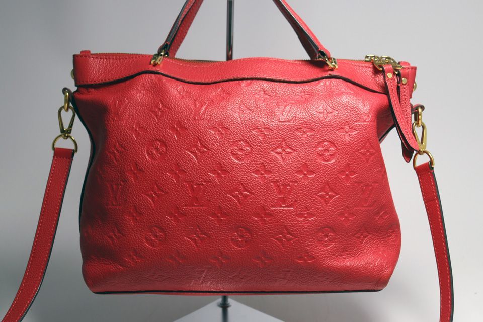 Louis Vuitton Monogram Empreinte Bastille MM Leather Shoulder — view 2