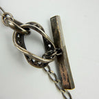 Gucci Heart Charm Necklace 925 Sterling Silver Vintage — view 8