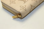 Louis Vuitton Monogram Broderie Zippy Wallet Leather — view 4
