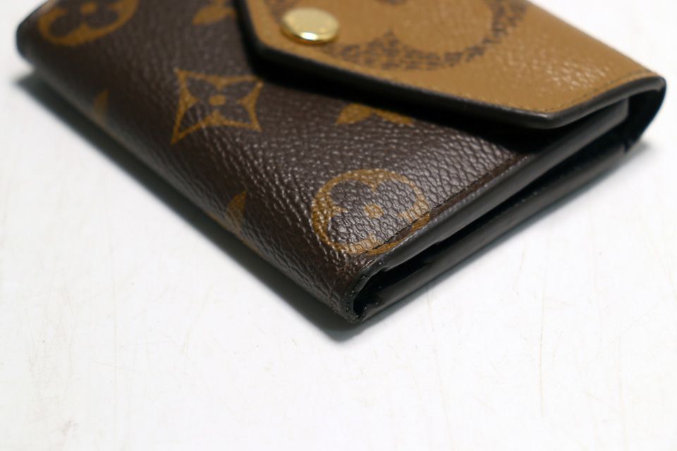 Louis Vuitton Monogram Reverse Portefeuille Zoe Trifold Wallet — view 5