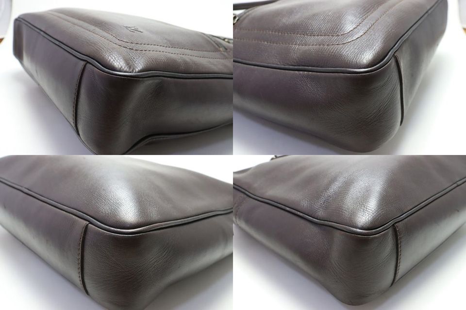 Louis Vuitton Utah Leather Business Briefcase — view 4