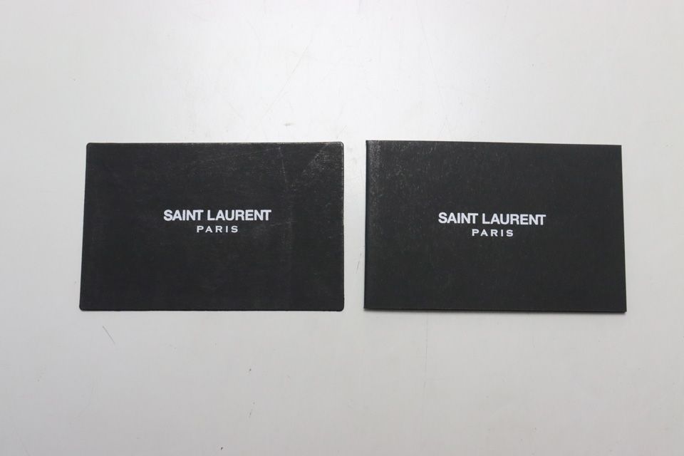 Saint Laurent Matelasse Chain Wallet Leather Shoulder — view 8